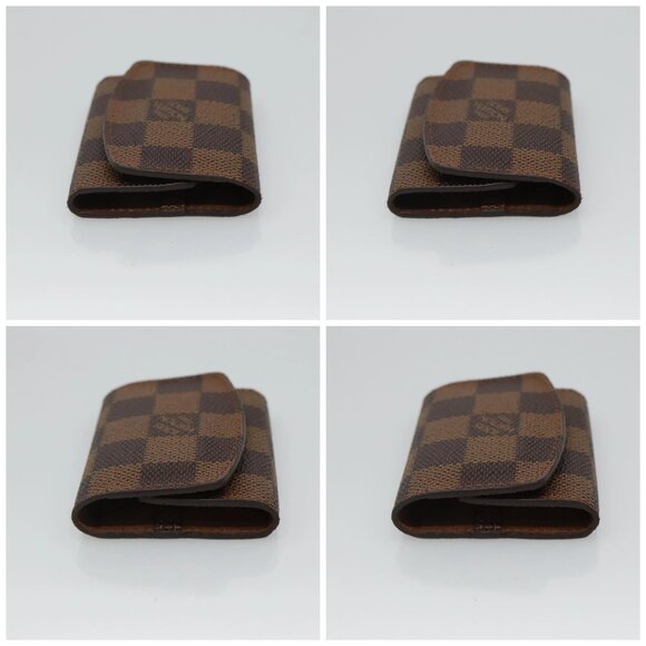 LOUIS VUITTON Damier Ebene Cuff Case LV Auth 125074 - Picture 16 of 16